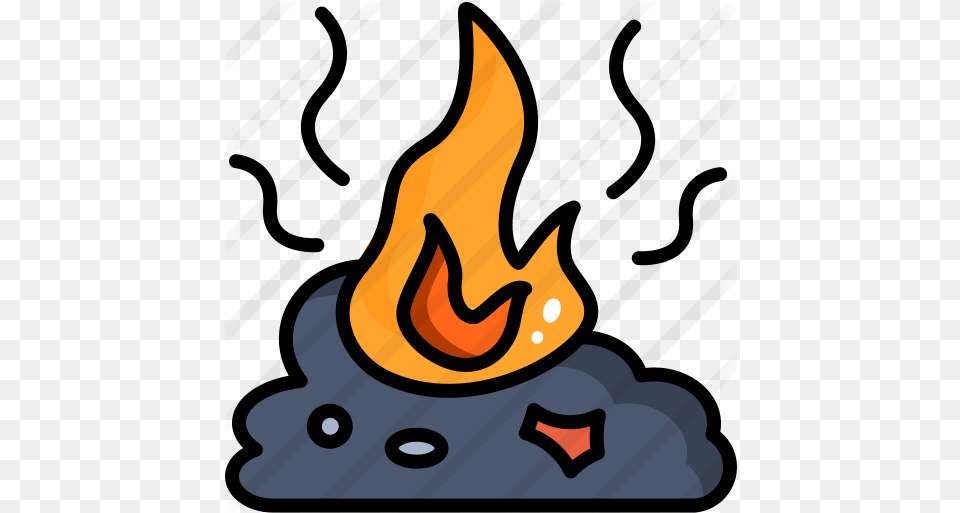 Ash Ash Icon, Fire, Flame Free Png