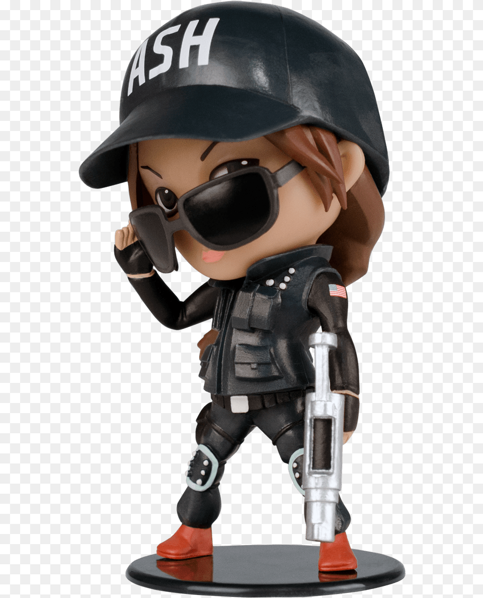 Ash Chibi Rainbow Six Chibi Rainbow Six Siege, Helmet, People, Person, Clothing Png Image