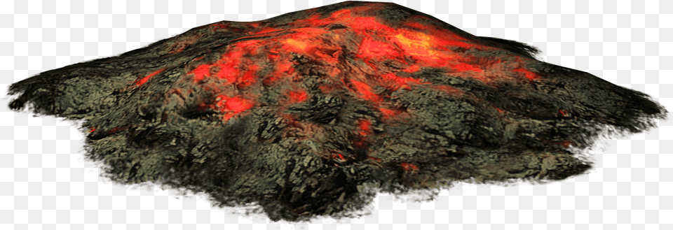 Ash Clipart Real Volcano Embers Clipart, Eruption, Mountain, Nature, Outdoors Free Png