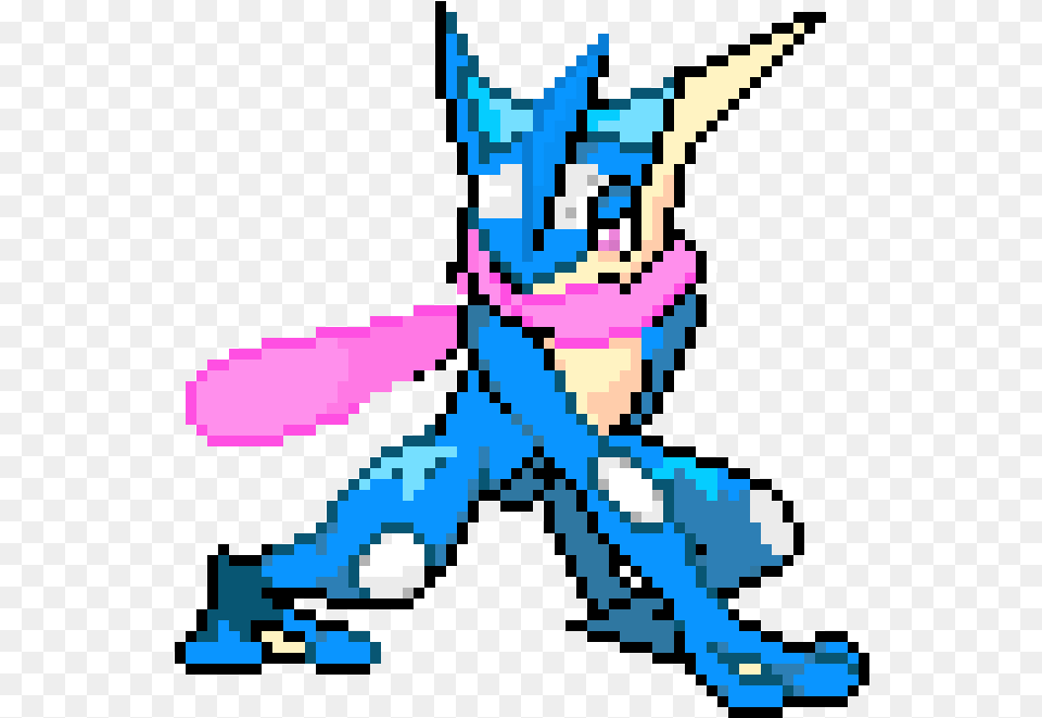 Ash Greninja Pixel Art, Book, Comics, Publication, Clothing Png