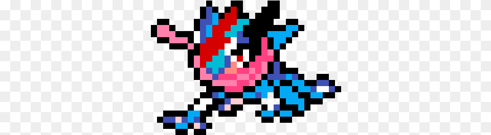 Ash Greninja Pokemon Greninja Ash Pixel Art, Pattern, First Aid Free Transparent Png
