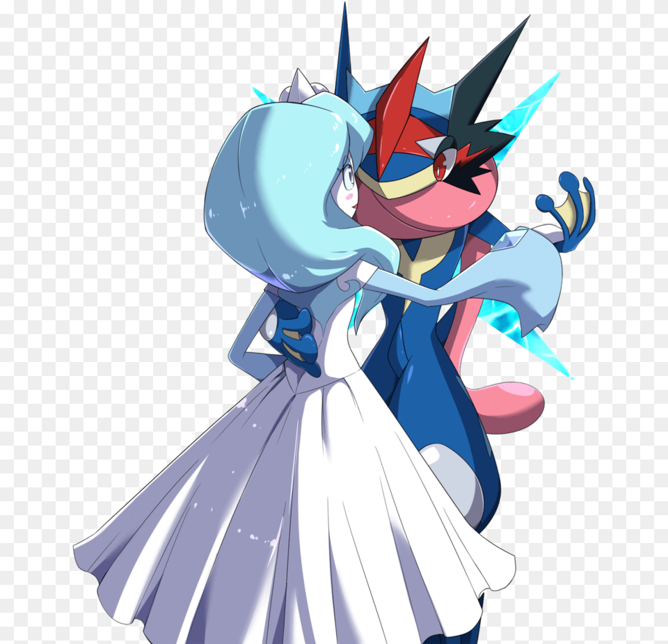 Ash Greninja Pokemon Greninja X Gardevoir, Book, Comics, Publication, Person Free Png