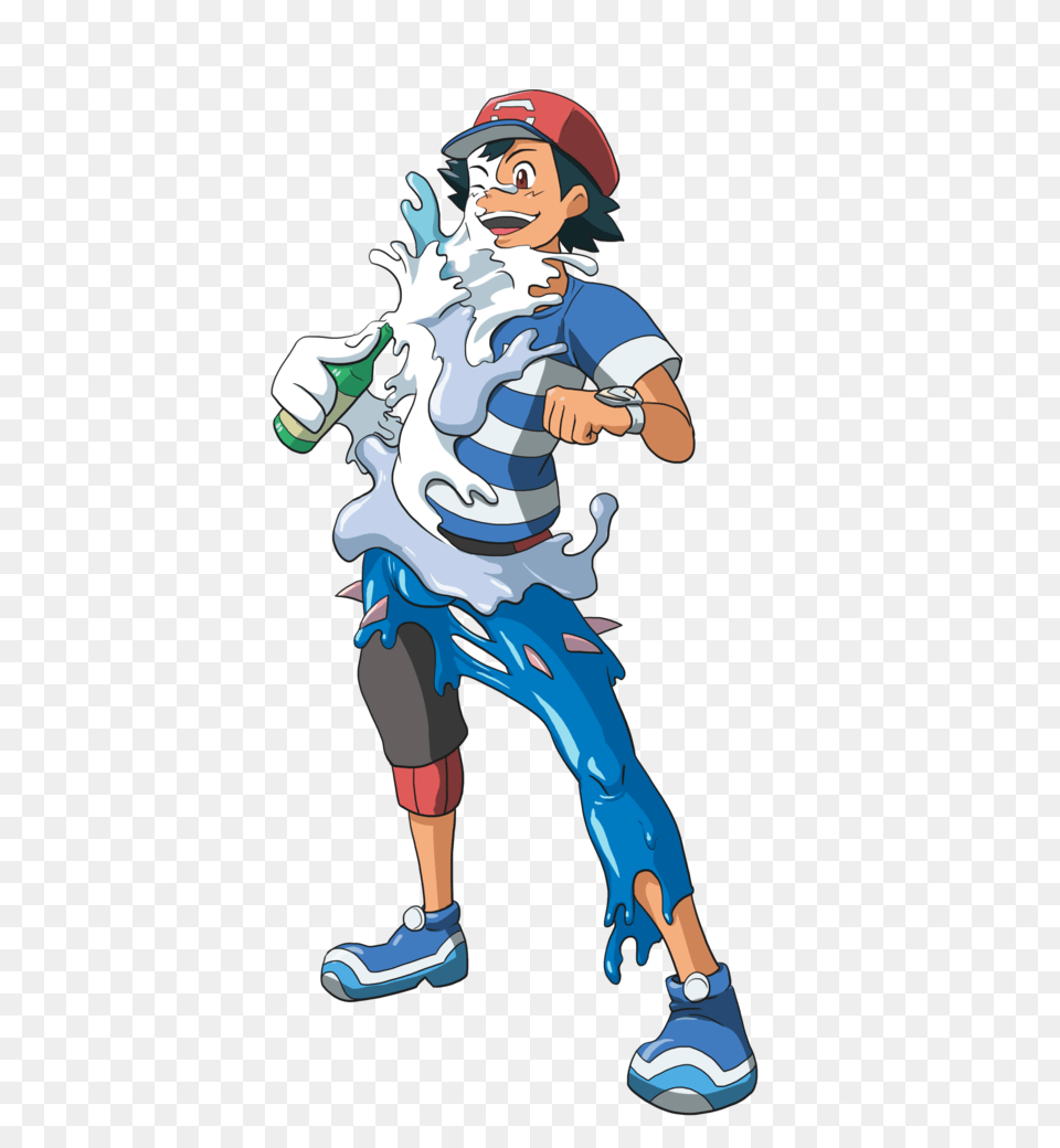 Ash Into Primarina, Baby, Person, People, Art Free Png