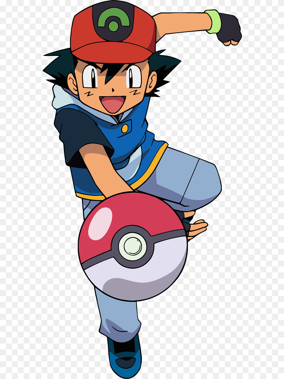 Ash Ketchum, Baby, Person, Face, Head Free Transparent Png