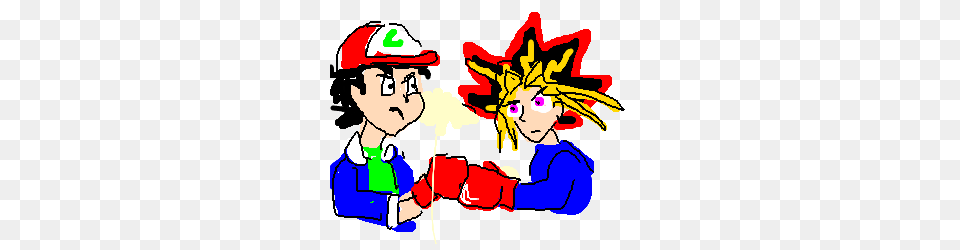 Ash Ketchum Fights Yami Yugi, Book, Comics, Publication, Baby Free Transparent Png