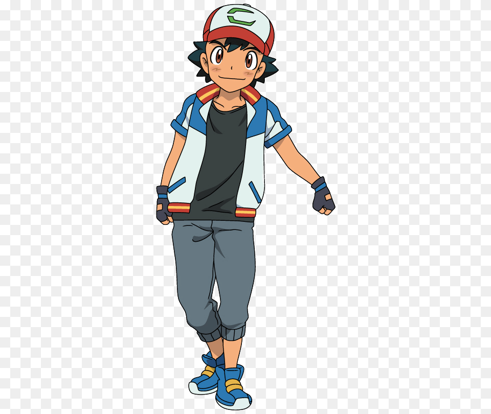 Ash M21 Pokemon The Power Of Us Ash, Boy, Child, Person, Male Free Png Download