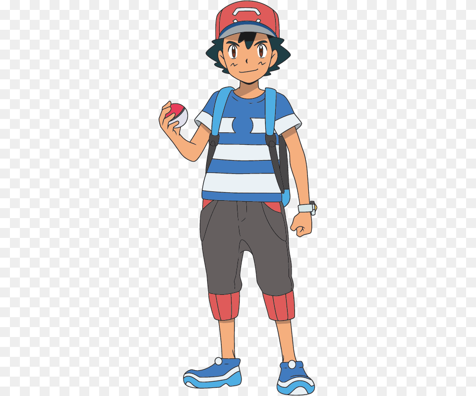 Ash Pokemon, Boy, Child, Clothing, Male Png Image