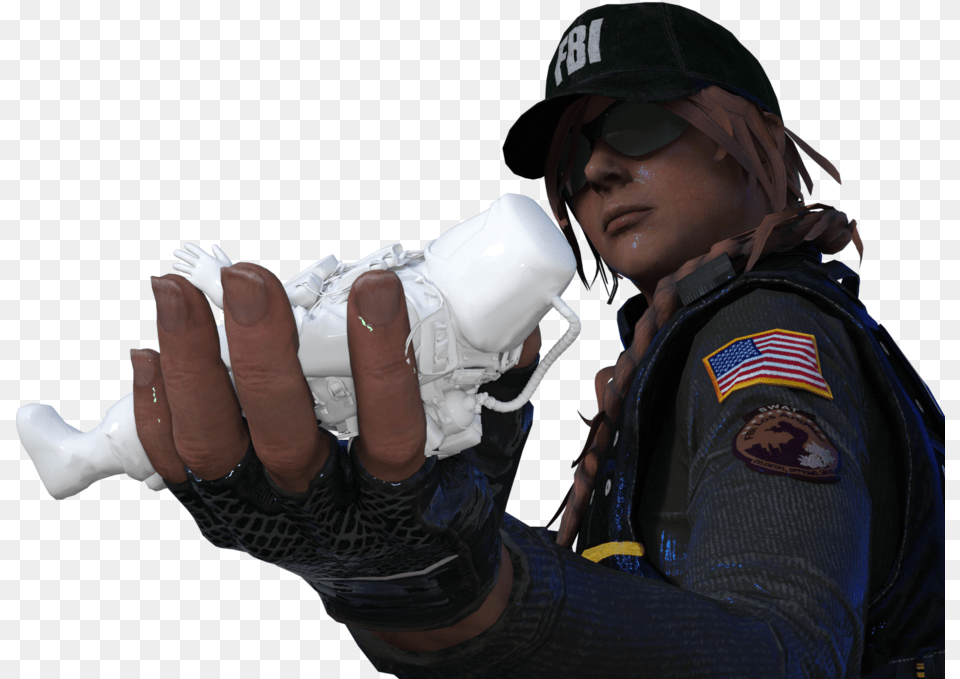 Ash Rainbow Six, Person, Hand, Body Part, Finger Png