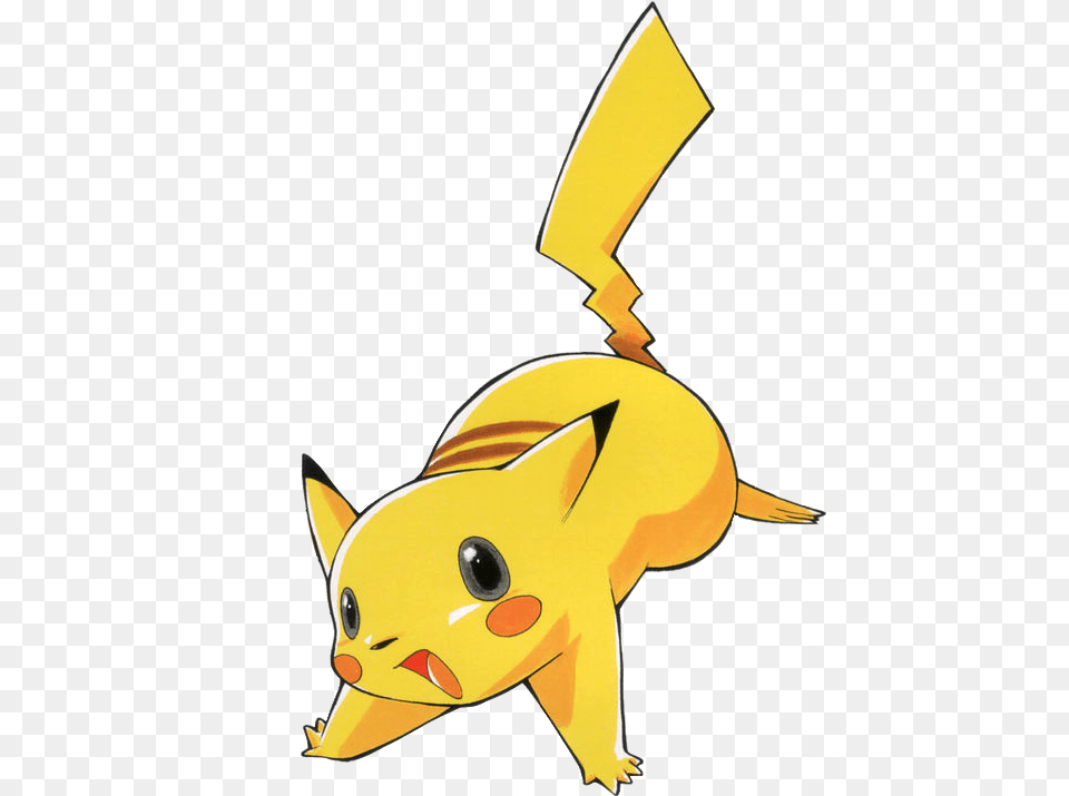 Ash S Pikachu Pokemon Manga, Animal Png Image