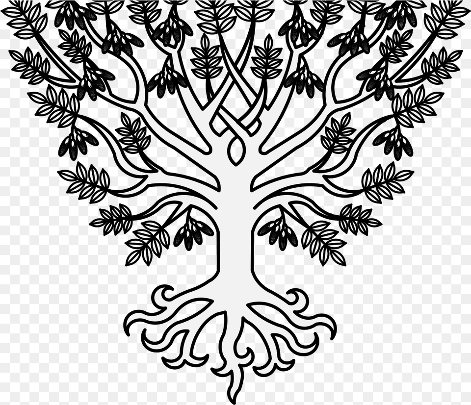 Ash Tree Heraldry, Stencil, Art Free Png