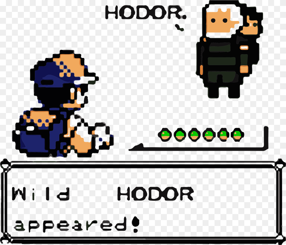 Ash Vs Hodor1 Pokmon Blue Version Reproduction Nintendo Game Boy, Railway, Train, Transportation, Vehicle Free Transparent Png