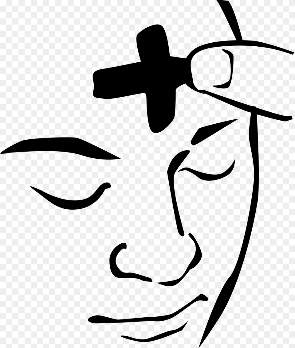 Ash Wednesday Clip Art, Gray Free Png Download