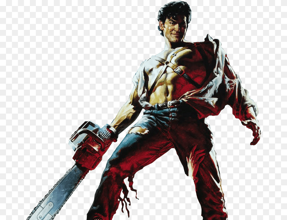 Ash Williams Ash Evil Dead, Adult, Person, Man, Male Free Png Download