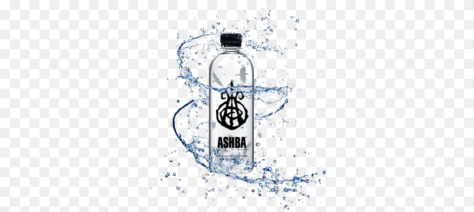 Ashba Water Drawing, Bottle, Cosmetics, Perfume, Water Bottle Free Transparent Png