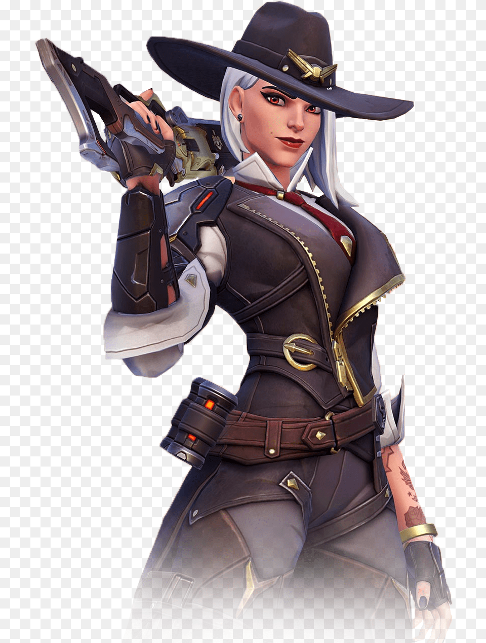 Ashe Portrait2 Ashe Overwatch Full Body, Adult, Person, Woman, Female Free Png Download