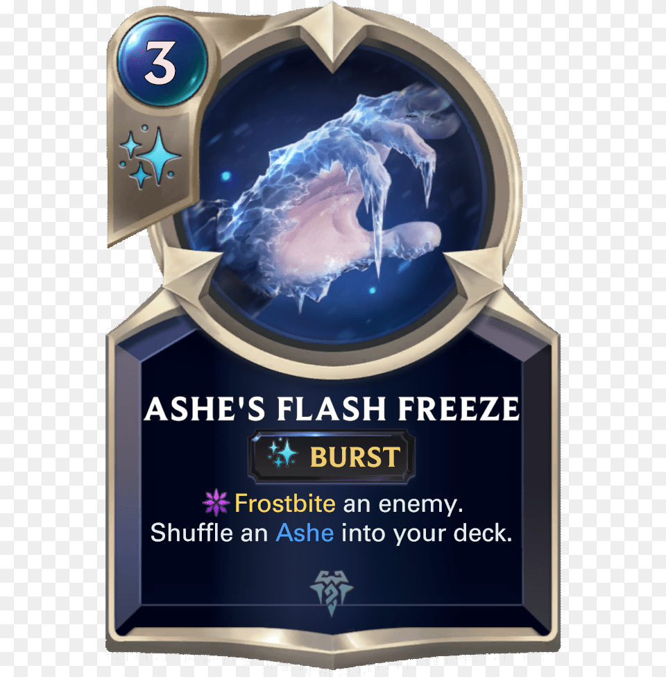 Ashe S Flash Freeze Card Image, Advertisement, Poster Free Transparent Png