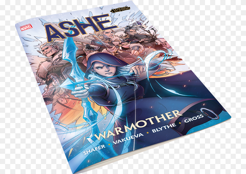 Ashe Warmother Merch, Book, Comics, Publication, Head Free Png Download