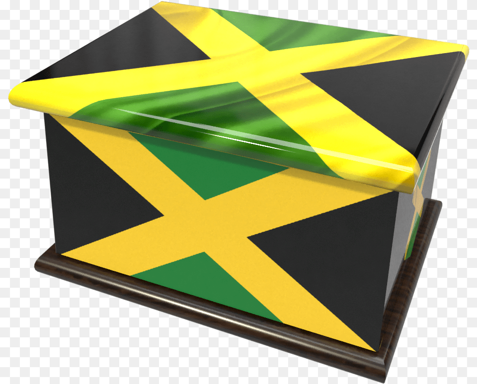Ashes Casket Jamaican Flag Graphic Design Free Transparent Png