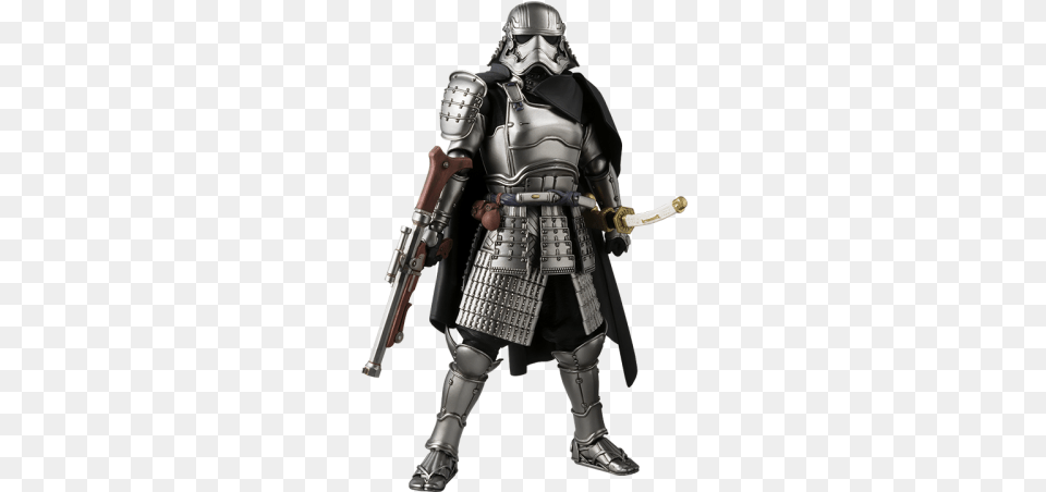 Ashigaru Taisho Captain Phasma By Bandai Tamashii Nations Star Wars, Adult, Male, Man, Person Free Png