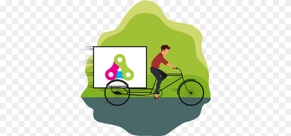 Ashish Publicity Services Cycle, Person, Bicycle, Transportation, Vehicle Free Png Download