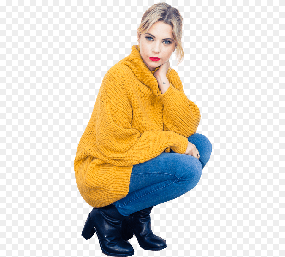 Ashley Benson Image Ashley Benson Clipart, Adult, Clothing, Female, Knitwear Free Png