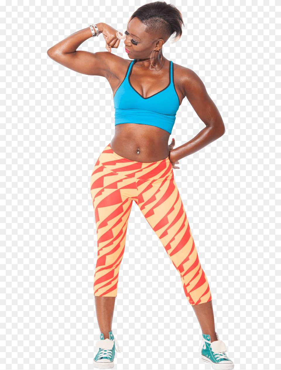 Ashley Flexing Muscle Biceps Curl, Clothing, Footwear, Shoe, Person Free Png Download