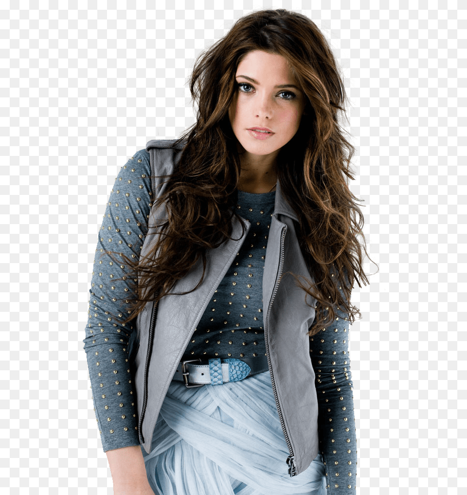 Ashley Greene Portrait Ashley Greene, Jacket, Clothing, Coat, Vest Png