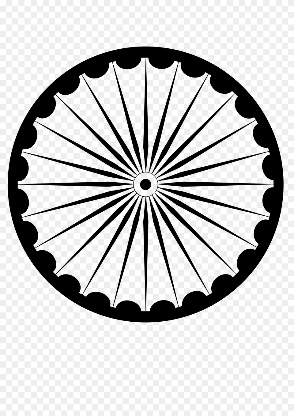 Ashok Chakra Icons, Gray Png