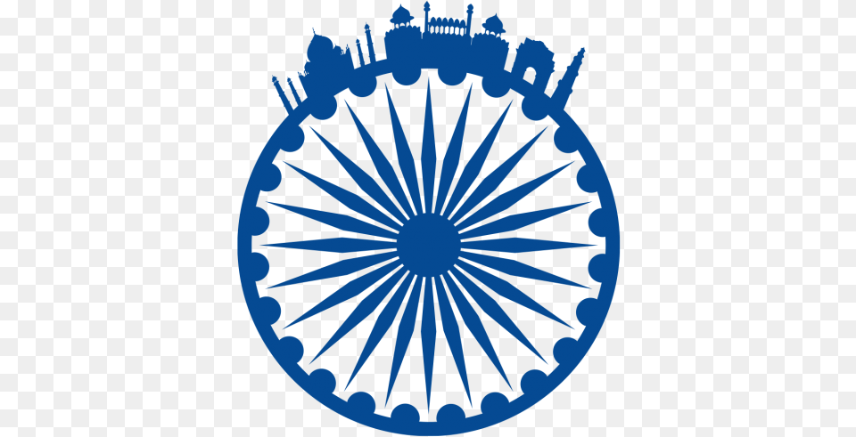 Ashoka Chakra India Transpare Happy Independence Day Love, Machine, Spoke, Logo, Plant Png Image