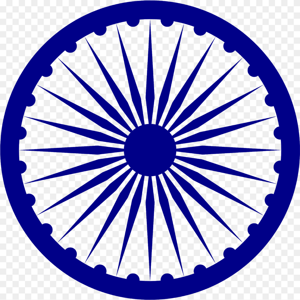 Ashoka Chakra Transparent Ashok Chakra Logo, Machine, Spoke, Wheel, Alloy Wheel Png Image