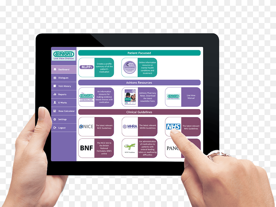 Ashtons Hospital Pharmacy Tablet Computer, Electronics, Tablet Computer, Adult, Female Png Image