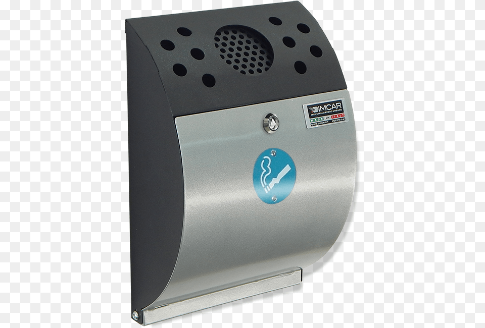 Ashtray For Urban Furniture Steel With Wall Fixing Electric Fan, Electronics, Speaker, Device Png Image