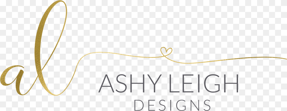 Ashy Leigh Designs Gold, Text, Handwriting Free Png Download
