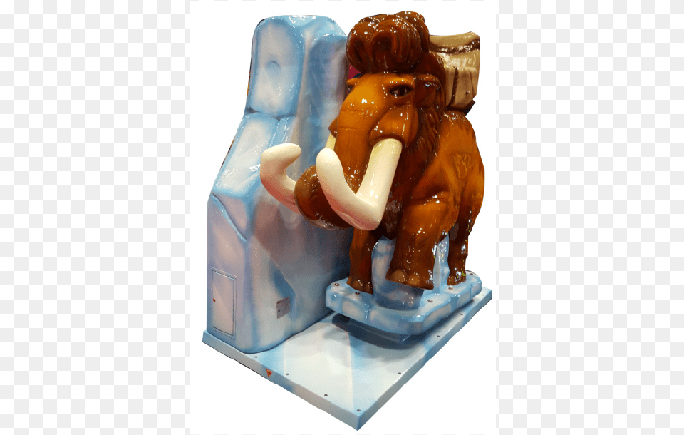 Asi Amusement Services International Ice Age Kiddie Ride, Figurine, Animal, Elephant, Mammal Free Png