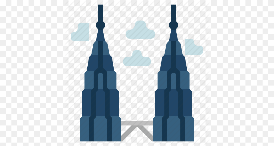 Asia City Country Kuala Lumpur Landmark Malaysia Petronas, Architecture, Building, Spire, Tower Png Image