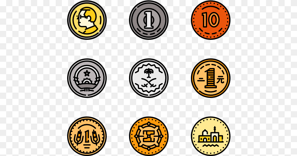Asia Coins Beer, Logo, Badge, Symbol, Disk Free Png Download