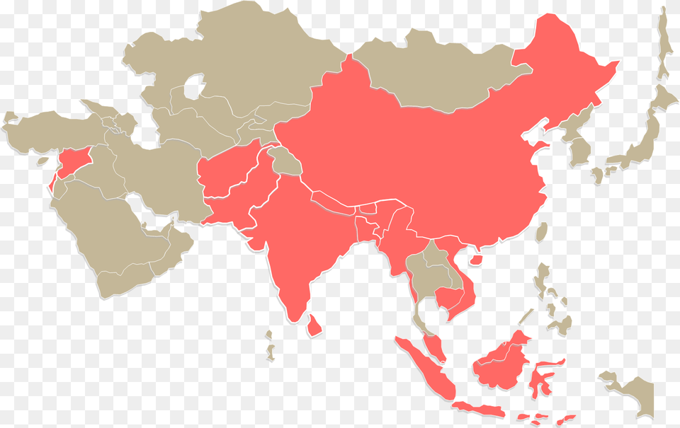 Asia Continent, Atlas, Chart, Diagram, Map Png