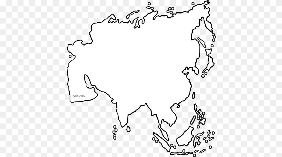 Asia Map Asia Continent In White, Chart, Plot, Adult, Male Png