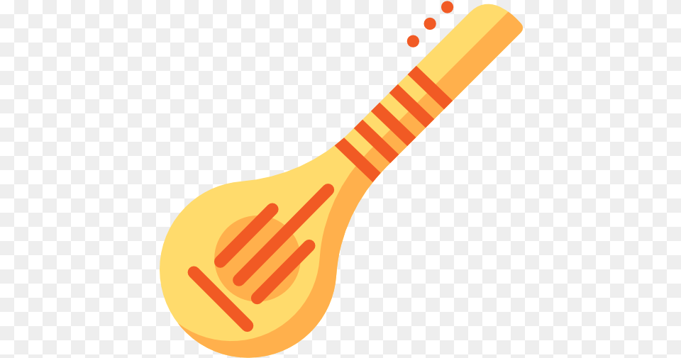 Asia Sitar Musical Instrument String Thai Music Instrument Icon, Cutlery, Spoon, Lute, Musical Instrument Png