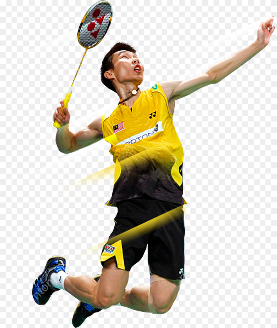 Asian Badminton Player Image Badminton, Person, Sport, Clothing, Shorts Free Transparent Png