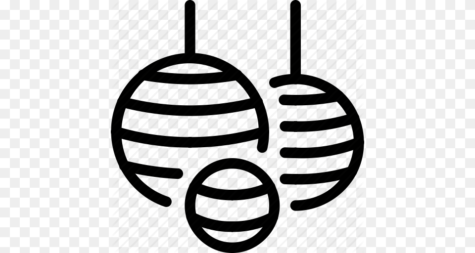 Asian Ball Ceiling Chandelier L Light Lighting Lights Icon, Sphere, Food, Fruit, Plant Png