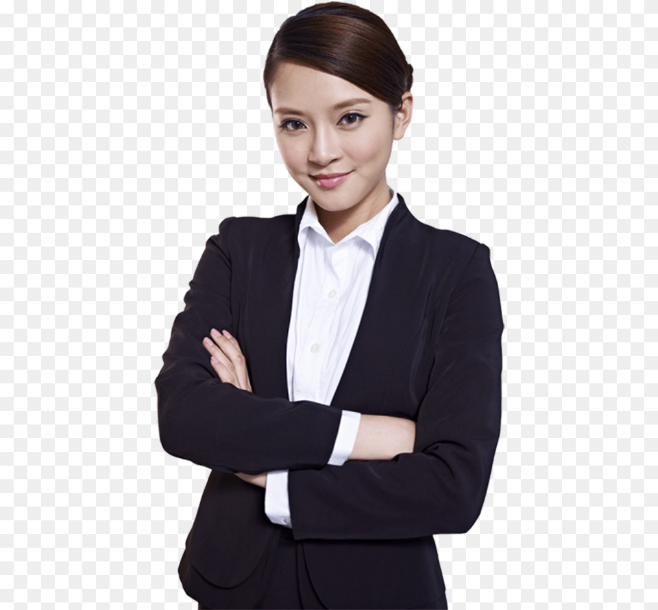 Asian Business Woman, Suit, Sleeve, Portrait, Photography Free Transparent Png