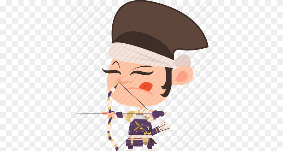 Asian Clipart Bow, Baby, Person, Weapon Png
