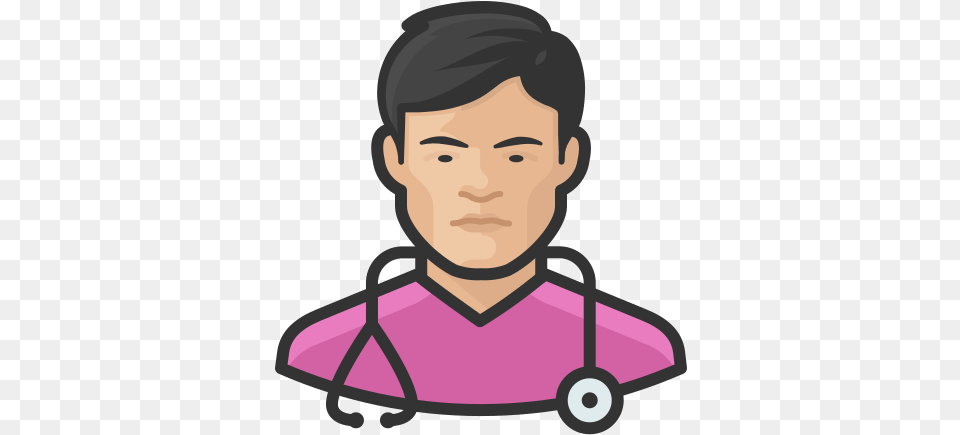 Asian Coronavirus Male Nurse Icon Surgeon, Baby, Person, Face, Head Png