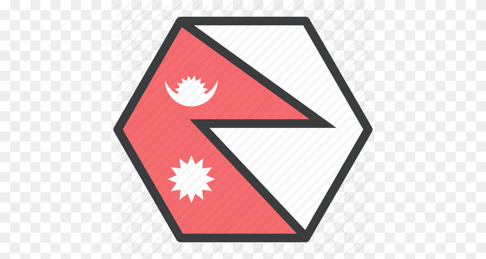 Asian Country Flag Nepal Nepali Icon, Logo, Symbol Free Png Download