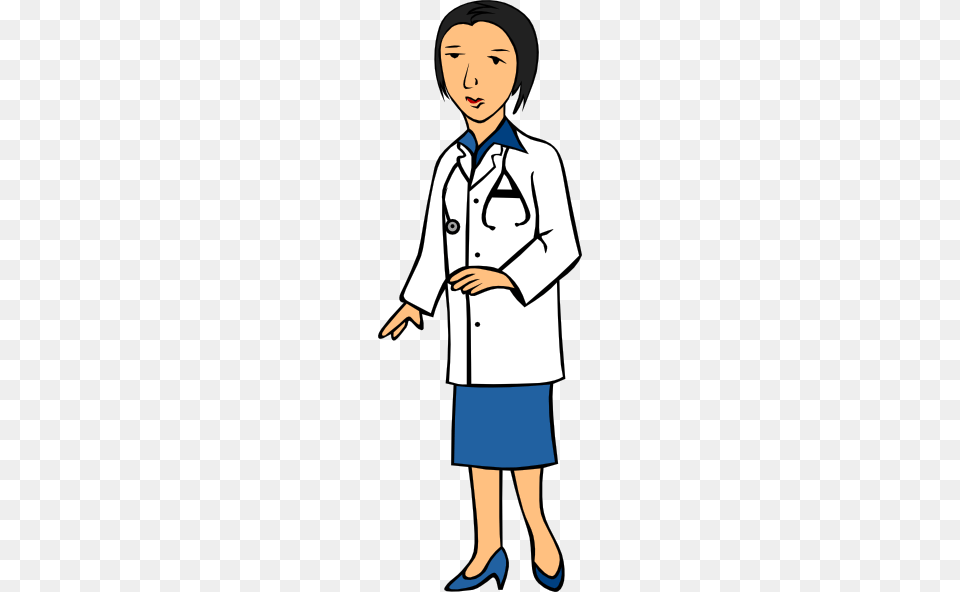 Asian Doctor Clipart, Lab Coat, Clothing, Coat, Boy Free Png