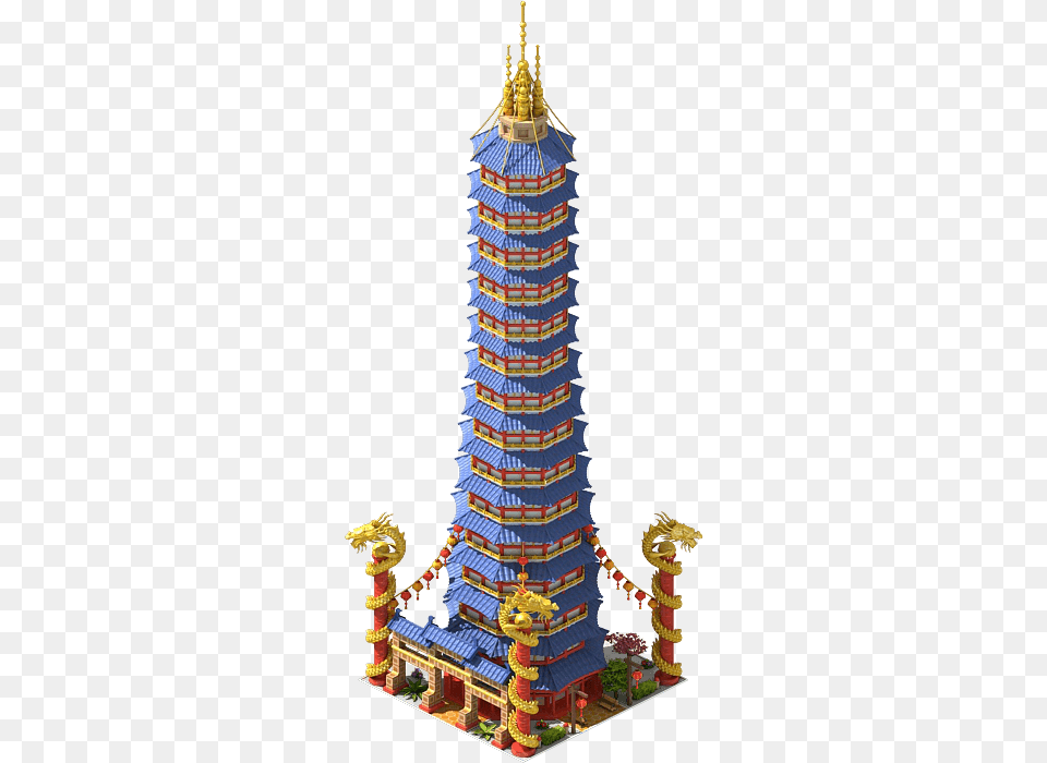 Asian Dragon Pagoda, Architecture, Building, Temple, Prayer Free Png Download