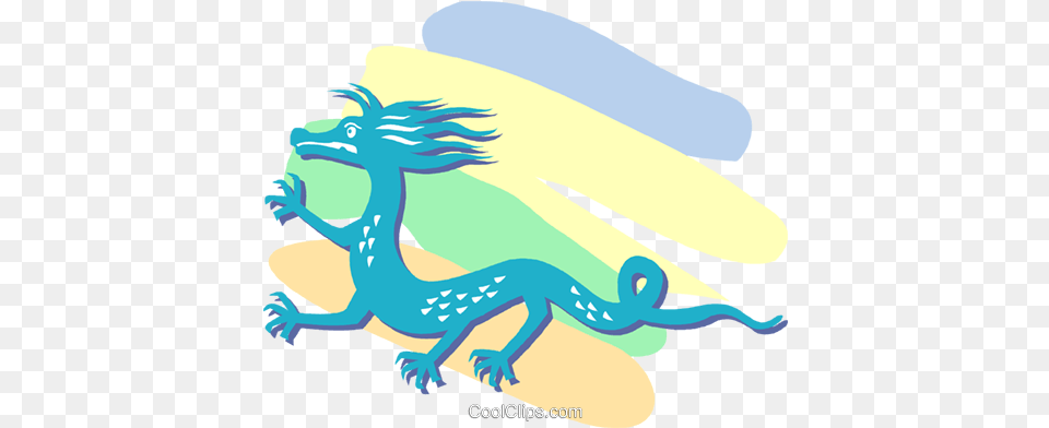 Asian Dragon Royalty Vector Clip Art Illustration Illustration, Animal, Dinosaur, Reptile Png