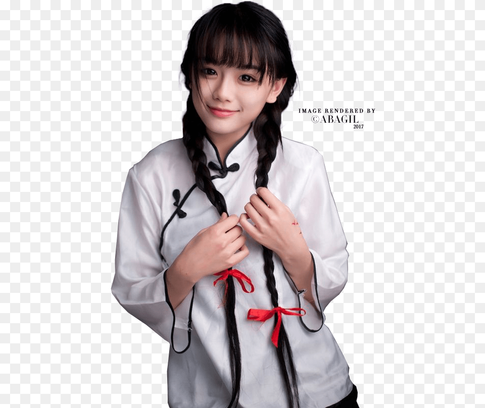 Asian Girl Amp Asian Girl Transparent Images Asian Girl Hd, Braid, Hair, Person, Female Free Png