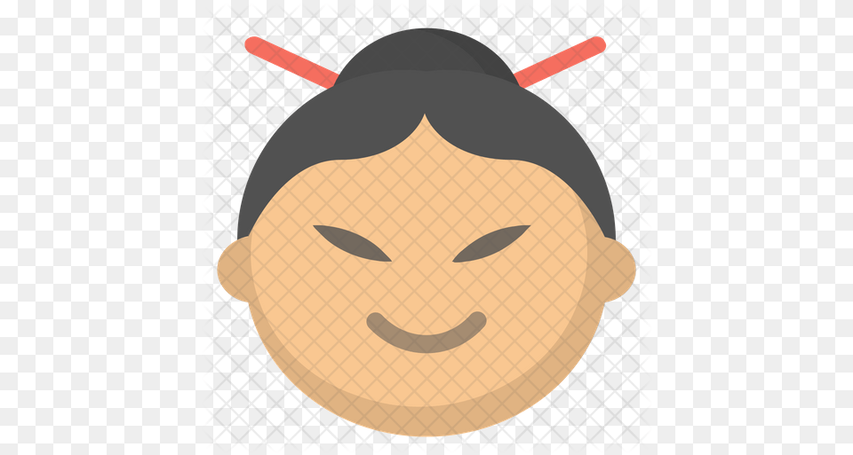 Asian Girl Icon Clip Art, Head, Person, Face Free Transparent Png